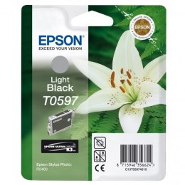 Epson oryginalny ink  tusz C13T059740 light black 13ml Epson Stylus Photo R2400