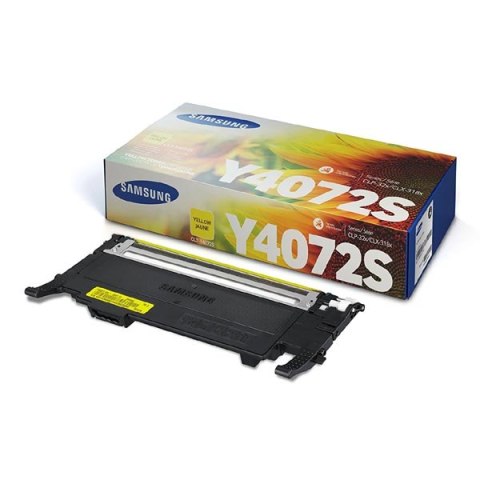 HP oryginalny toner SU472A, CLT-Y4072S, yellow, 1000s, Y4072S, Samsung CLP-320, 325, CLX-3180, 3185