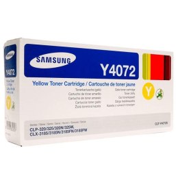 HP oryginalny toner SU472A, CLT-Y4072S, yellow, 1000s, Y4072S, Samsung CLP-320, 325, CLX-3180, 3185