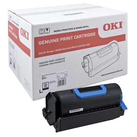 OKI oryginalny toner 45439002, black, 36000s, OKI MB770, B731