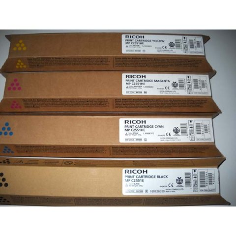 Ricoh oryginalny toner 841507 842062 yellow 9500s Ricoh MPC2551 2551SP 2031 2051 2531