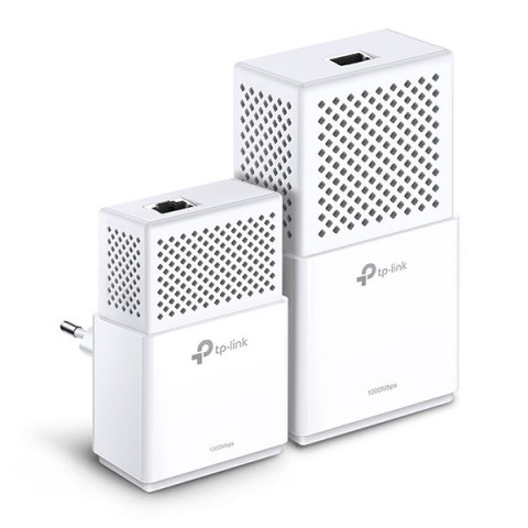 TP-LINK powerline (LAN przez 230V) TL-WPA7510KIT 2.4GHz i 5GHz extender wzmacniacz 750Mbps zintegrowana bateria anténa 802.