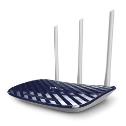TP-LINK router Archer C20(ISP) 2.4GHz i 5GHz, 733Mbps, zewnętrzna anténa, 802.11ac, ISP, ochrona rodzicielska, sieć gościnna