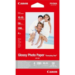 Canon Glossy Photo Paper  foto papier  połysk  GP-501  biały  10x15cm  4x6