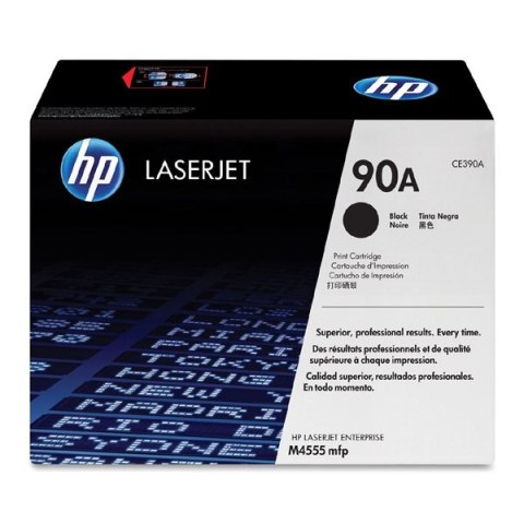 HP oryginalny toner CE390A, black, 10000s, HP 90A, HP LaserJet M4555 MFP