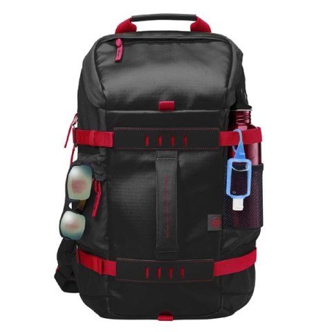 Plecak na notebook 15,6", Odyssey Sport Backpack, czarno-czerwony, poliester, HP