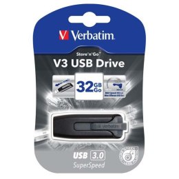 Verbatim USB flash disk, 3.0, 32GB, Store,N,Go V3, czarny, 49173