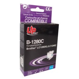 UPrint kompatybilny ink / tusz z LC-1280XLC, cyan, 1200s, 12ml, B-1280C, high capacity, dla Brother MFC-J6910DW