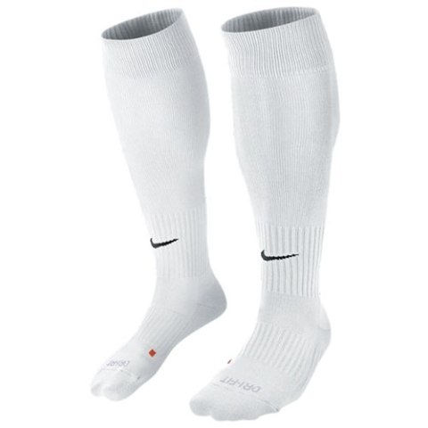 Getry piłkarskie Nike Classic II Cush OTC białe SX5728 100 /394386 100