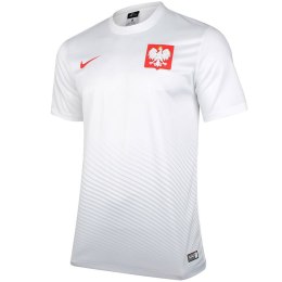 Koszulka dla dzieci Nike Polska Home Supporters Tee JUNIOR biała 846807 100