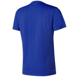 Koszulka męska adidas Tiro 17 Tee niebieska BQ2660
