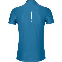 Koszulka męska do biegania Asics Running Essentials 1/2 Zip Top niebieska 134087 8154