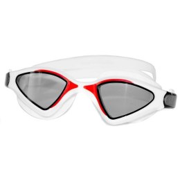 Okulary pływackie Aqua-speed Raptor biało czerwone 53 049