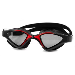 Okulary pływackie Aqua-speed Raptor czarno czerwone 31 049