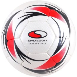 Piłka nożna SMJ Indor Thunder Sala biało-czerwono-czarna