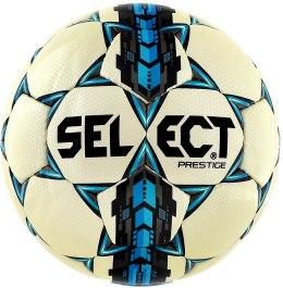 Piłka nożna Select Prestige 2016 kremowo niebieska 10552