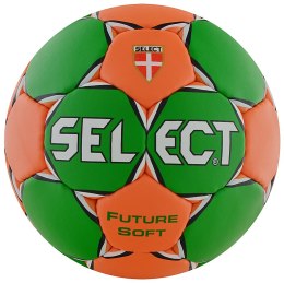 Piłka ręczna Select Future Soft Mikro 00 zielono-pomarańczowa