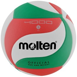 Piłka siatkowa Molten V5M4000-X biało-czerwono-zielona