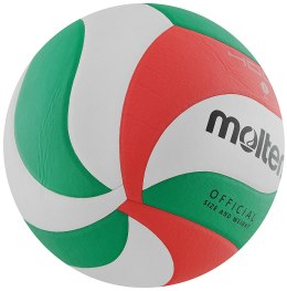Piłka siatkowa Molten V5M4000-X biało-czerwono-zielona