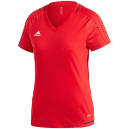 Koszulka damska adidas TIRO 17 Training Jersey Women czerwona BP8560