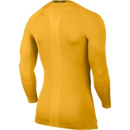 Koszulka męska Nike Pro Cool Compression LS Top żółta 703088 739