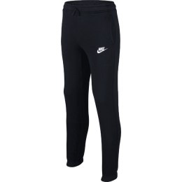 Spodnie dla dzieci Nike B NSW EL CF AA czarne JUNIOR 805494 010
