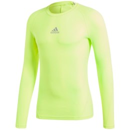 Koszulka męska adidas Alphaskin Sport LS Tee żółta CW9509