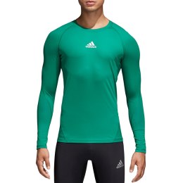 Koszulka męska adidas Alphaskin Sport LS Tee zielona CW9504
