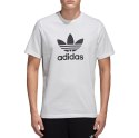 Koszulka męska adidas Trefoil biała CW0710