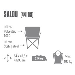 Krzesło Składane High Peak Salou 44108