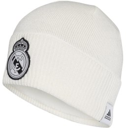 Czapka zimowa męska Real Madrid Beanie Cloud OSFM biała CY5614