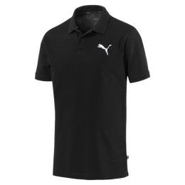 Koszulka męska Puma Essentials Pique Polo czarna 851759 21