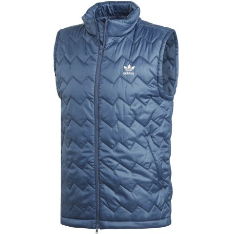 Kamizelka męska adidas SST Puffy Vest niebieska DH5029