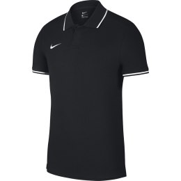 Koszulka męska Nike Team Club 19 Polo czarna AJ1502 010