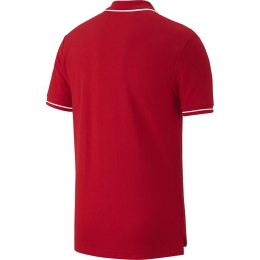 Koszulka męska Nike Team Club 19 Polo czerwona AJ1502 657