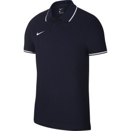 Koszulka męska Nike Team Club 19 Polo granatowa AJ1502 451