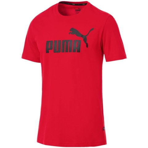 Koszulka męska Puma ESS Logo Tee czerwona 851740 05