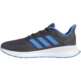 Buty męskie do biegania adidas Runfalcon szaro niebieskie G28730