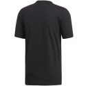 Koszulka męska adidas Essentials Plain Tee czarna DU0367