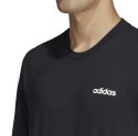 Koszulka męska adidas Essentials Plain Tee czarna DU0367