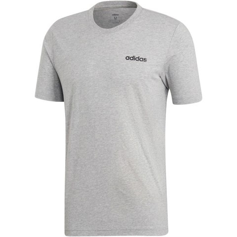 Koszulka męska adidas Essentials Plain Tee szara DU0382