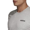 Koszulka męska adidas Essentials Plain Tee szara DU0382