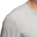 Koszulka męska adidas Essentials Plain Tee szara DU0382