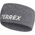 Opaska na głowę męska adidas Terrex Trail Headband OSFL szara DT5093