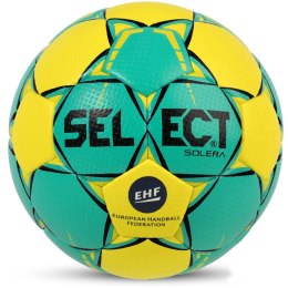Piłka ręczna Select Solera Senior 3 EHF 2018 zielono-żółta 14760