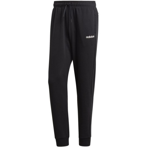 Spodnie męskie adidas Essentials Plain Slim Pant FT czarne DU0372