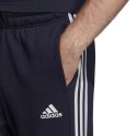 Spodnie męskie adidas Must Haves 3 Stripes Tiro FT granatowe DX0652