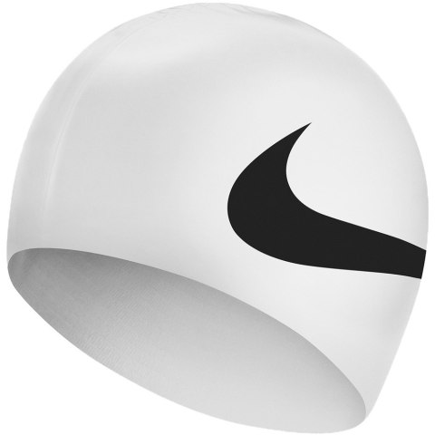 Czepek pływacki Nike Os Big Swoosh biały NESS8163-100