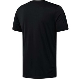Koszulka męska Reebok Workout Graphic Tech Tee czarna DU2178