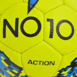 Piłka ręczna NO10 Action Junior roz 1 żółto-niebiesko-czarna